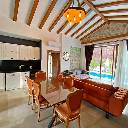 Patara Fiesta 3+1 Villa, Oezel Havuzlu, 빌라 페티예